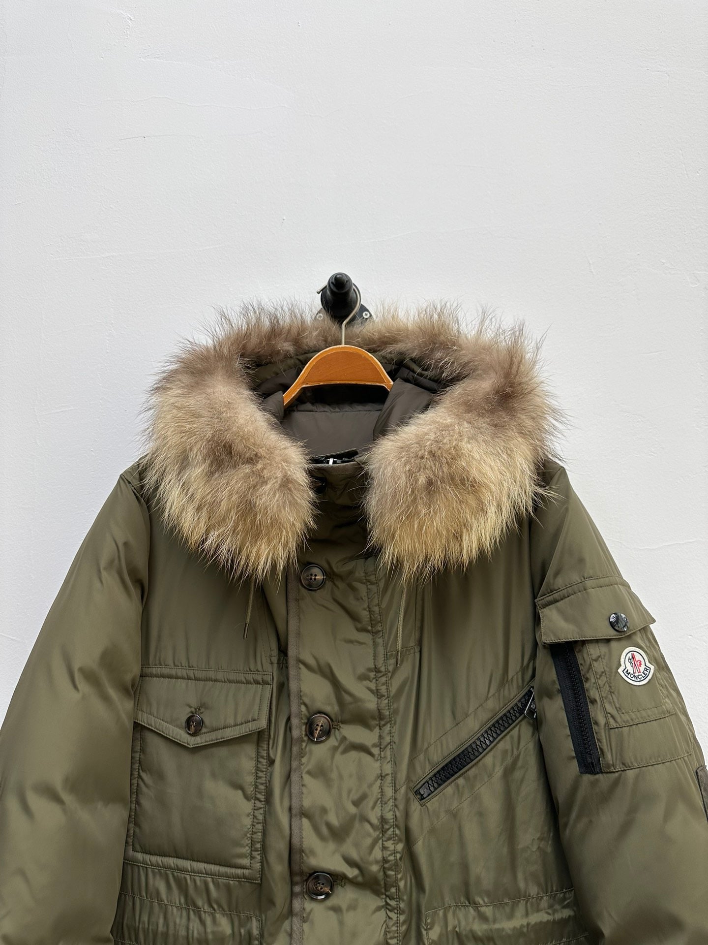 퍼 칼라 롱패딩 (Fur collar long padding)