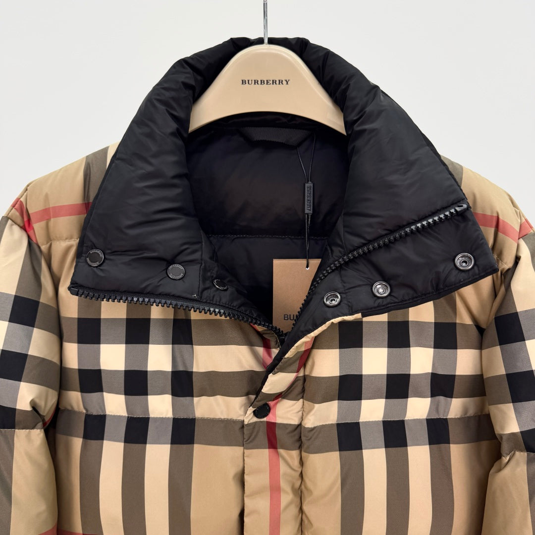 플레이드 패딩 (plaid padding)
