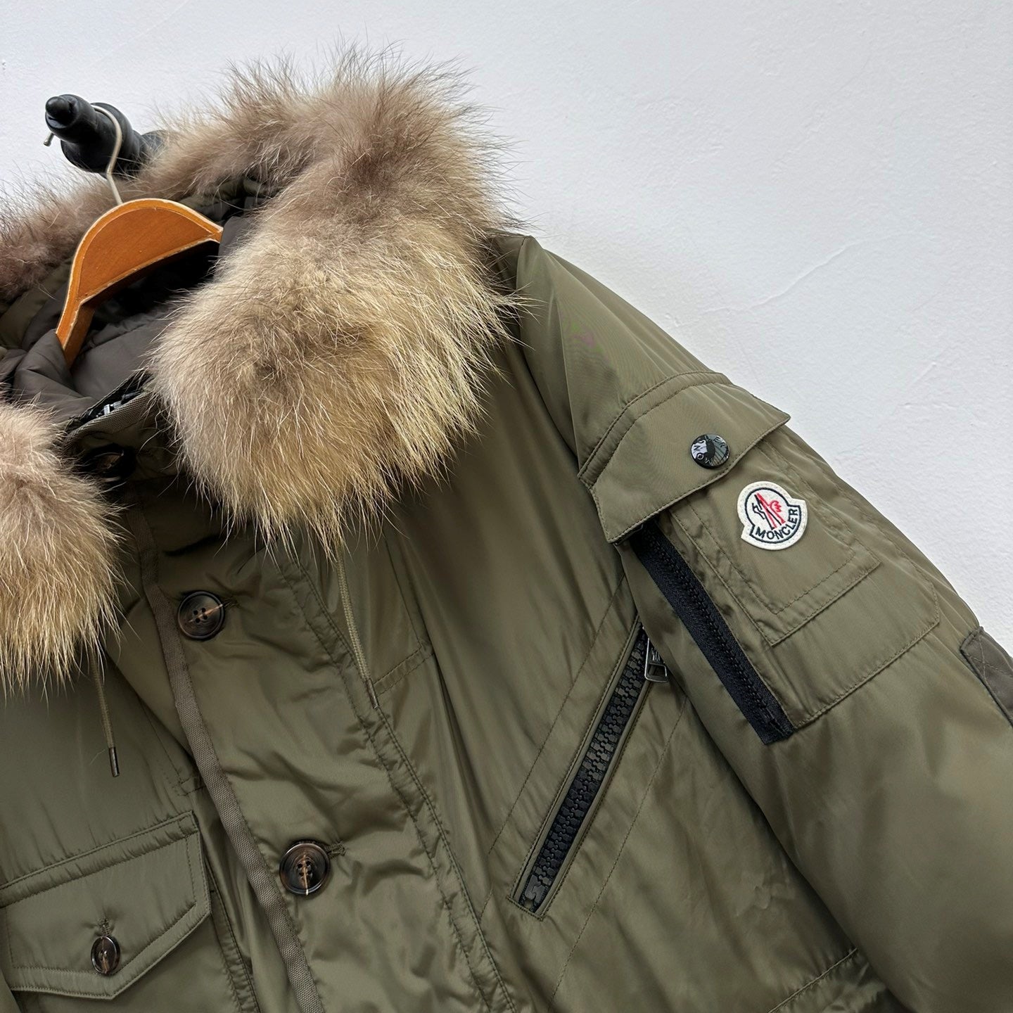 퍼 칼라 롱패딩 (Fur collar long padding)