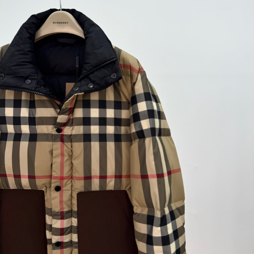 플레이드 패딩 (plaid padding)