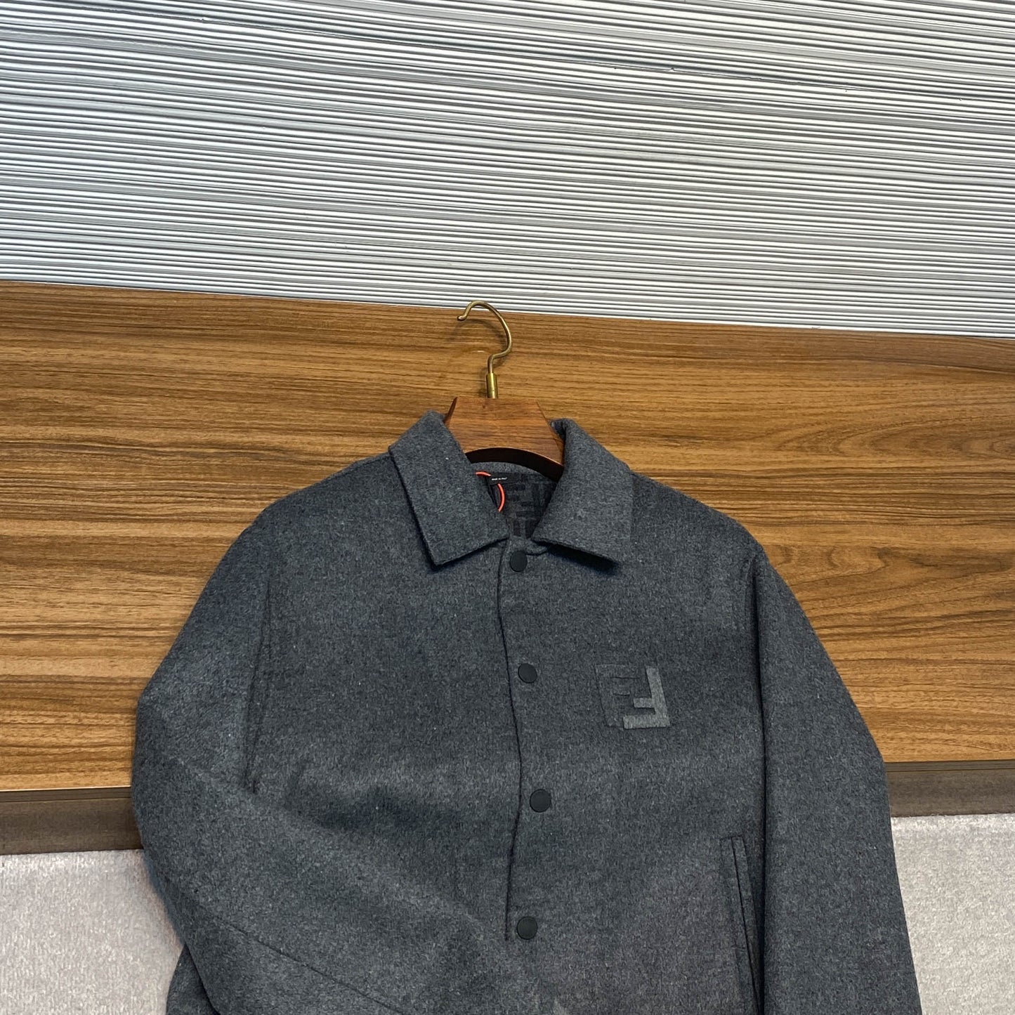 라미네이트 블루종 (Laminated blue jean)