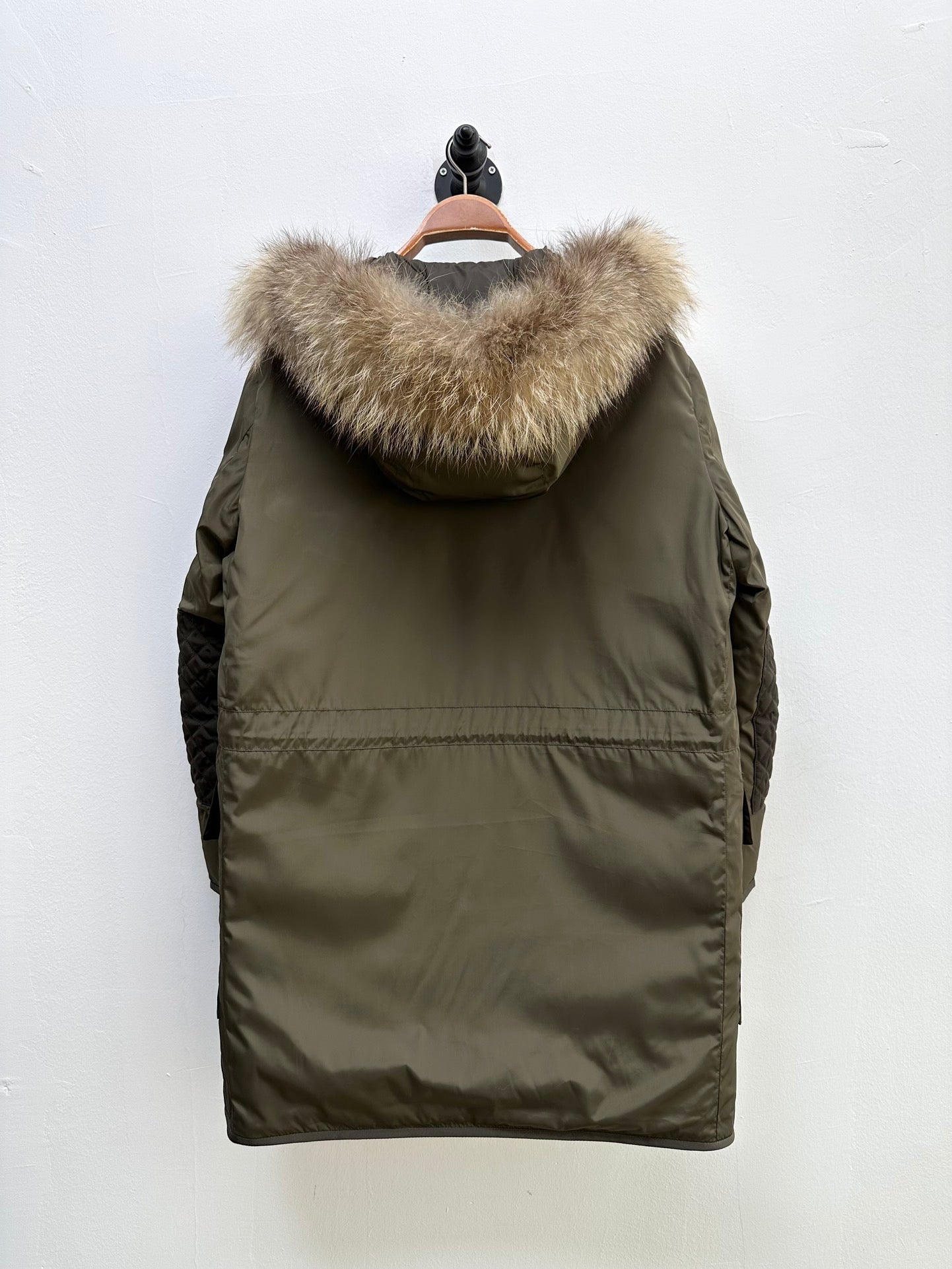 퍼 칼라 롱패딩 (Fur collar long padding)