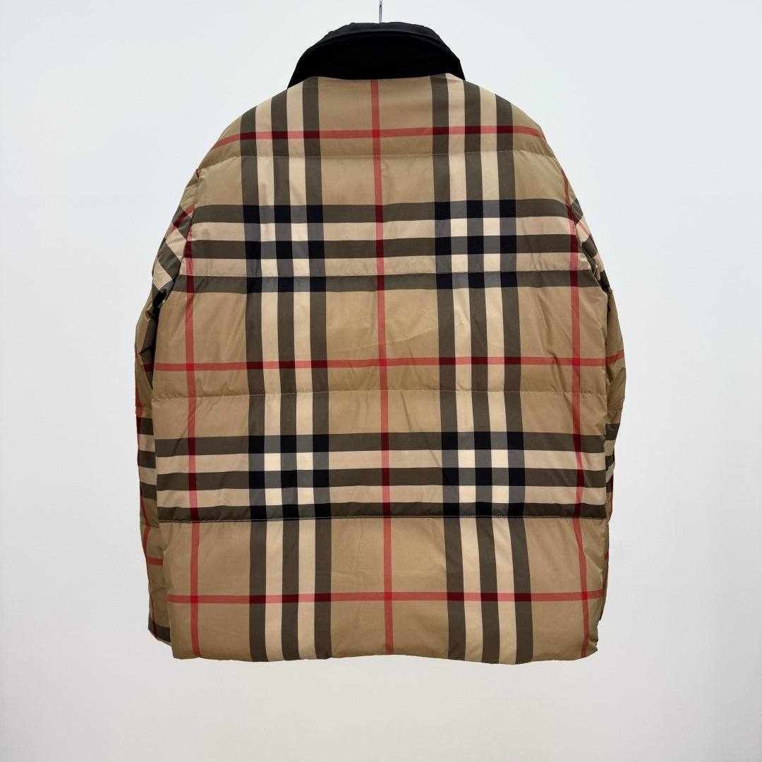 플레이드 패딩 (plaid padding)