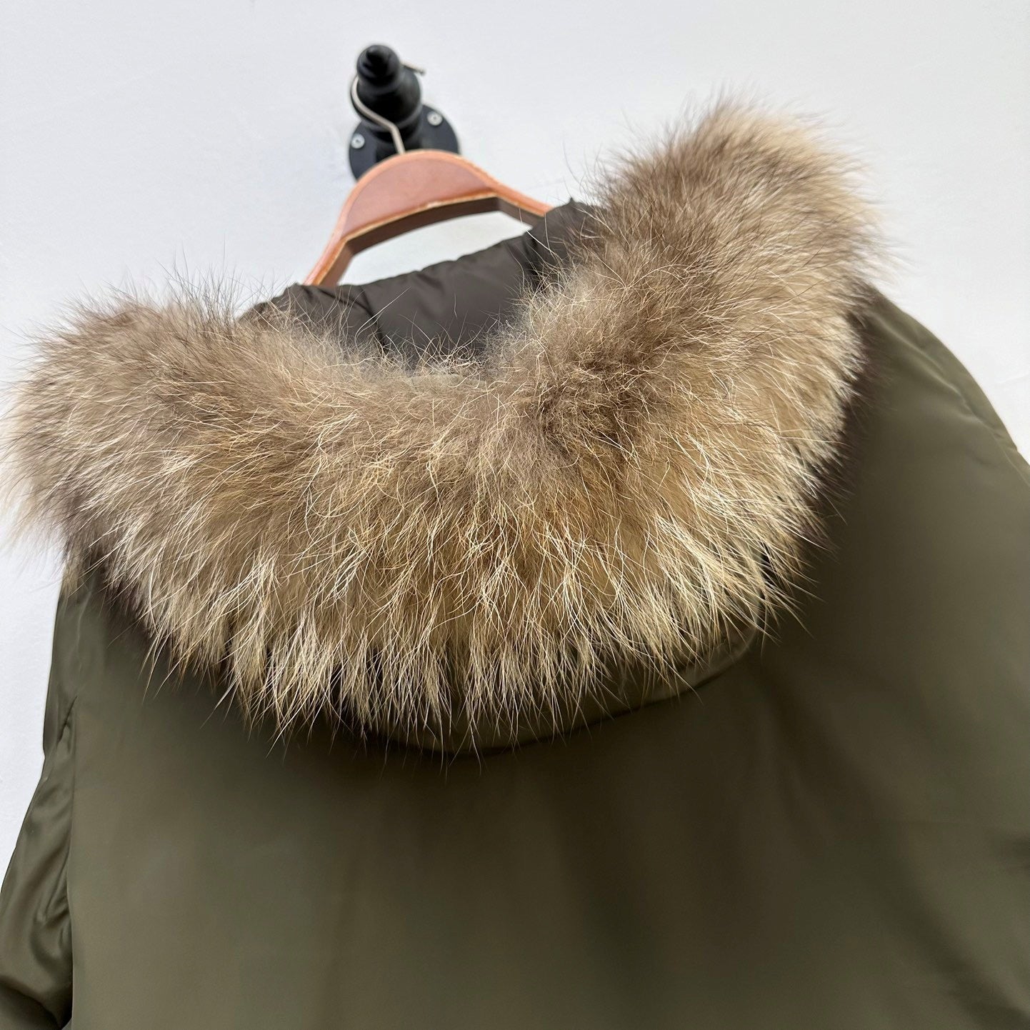 퍼 칼라 롱패딩 (Fur collar long padding)