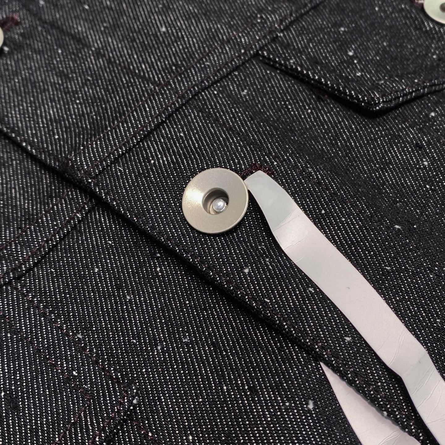 라펠 데님수트 (lapel denim suit)