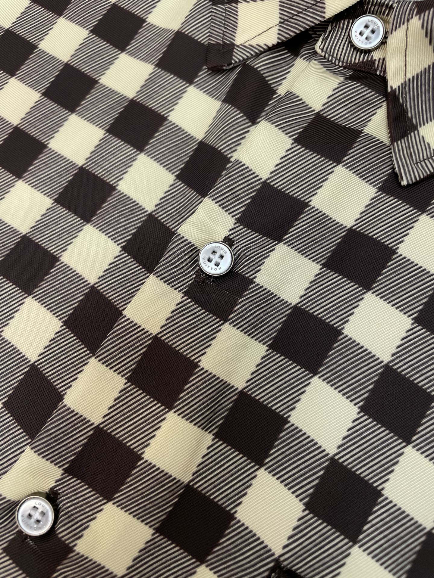 레더패치 체크 반팔셔츠 (Leather Patch Check Short Sleeve Shirt)