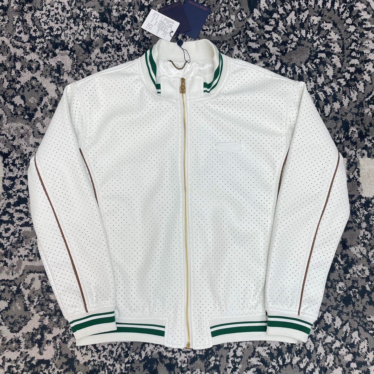 모나코 레더 트랙 자켓 (Monaco Leather Track Jacket)