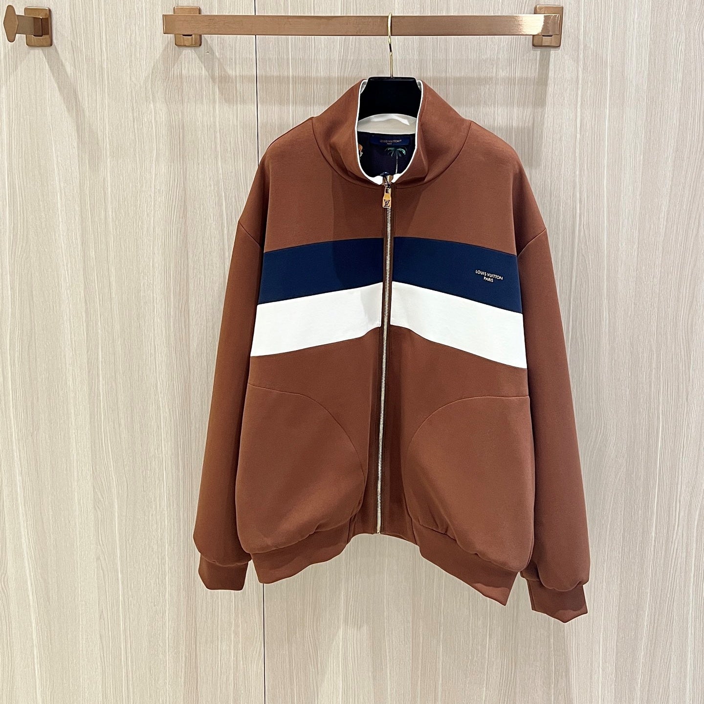 컬러 블록 자켓 (color block jacket)