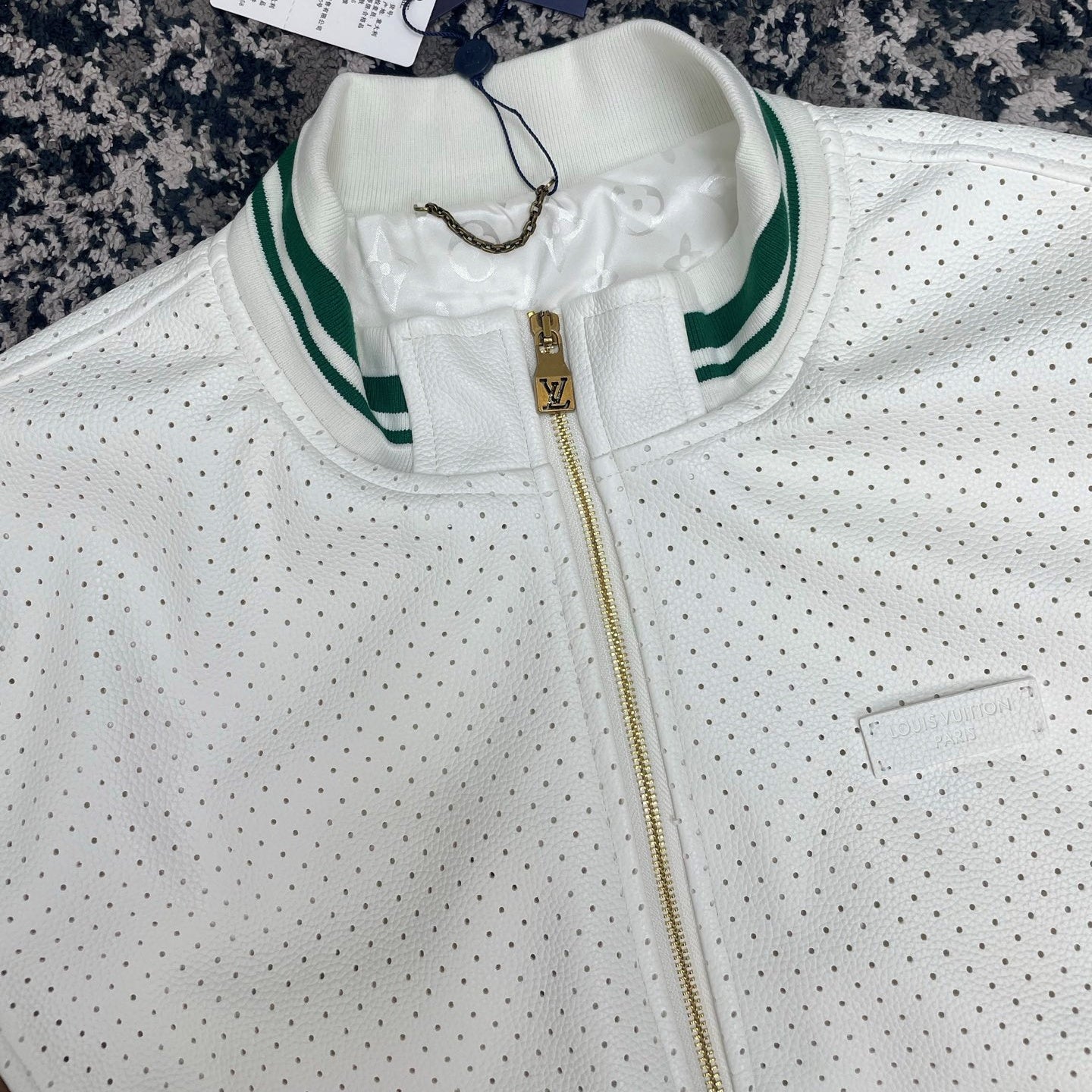 모나코 레더 트랙 자켓 (Monaco Leather Track Jacket)