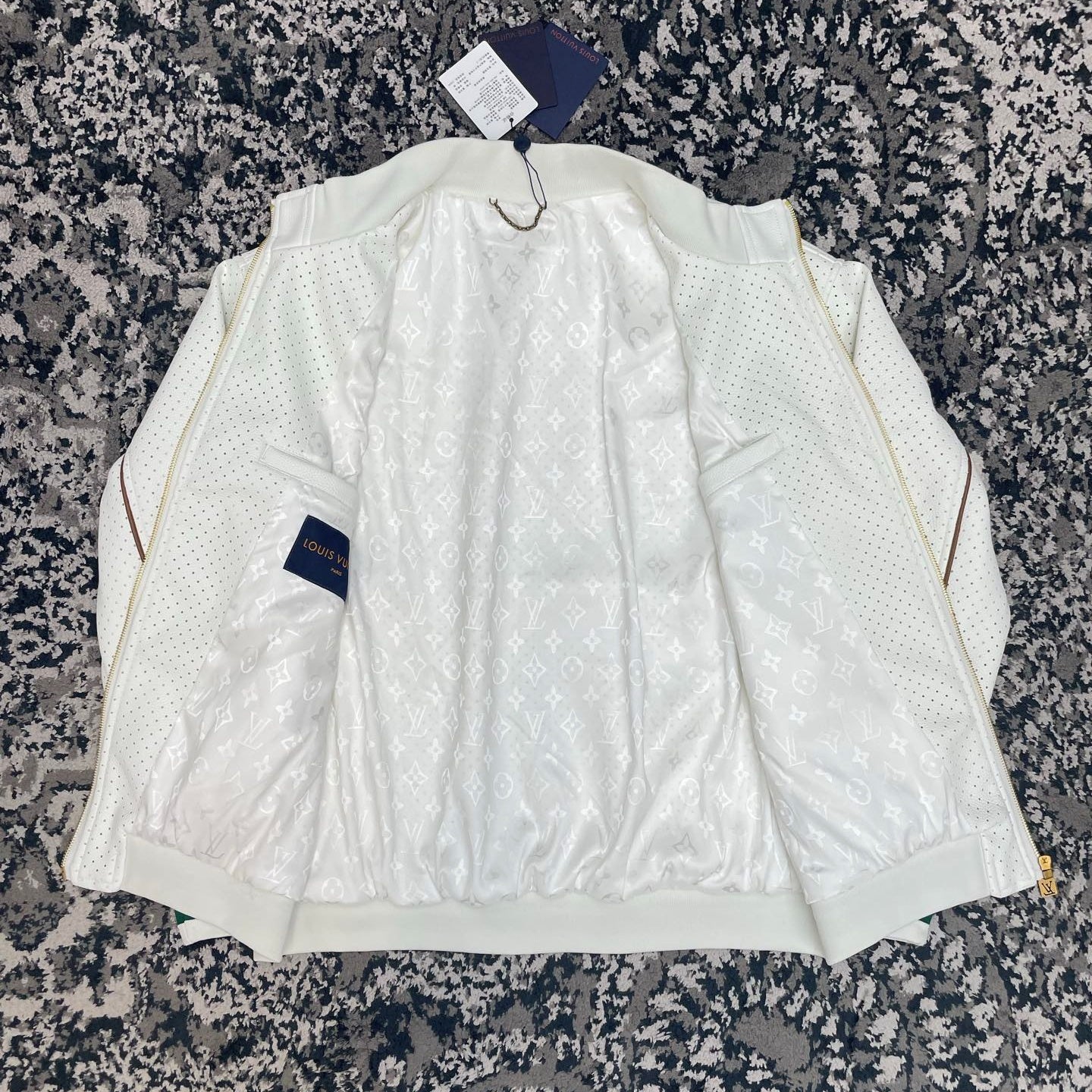 모나코 레더 트랙 자켓 (Monaco Leather Track Jacket)