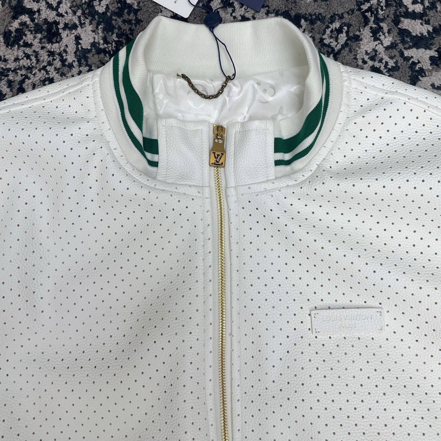 모나코 레더 트랙 자켓 (Monaco Leather Track Jacket)