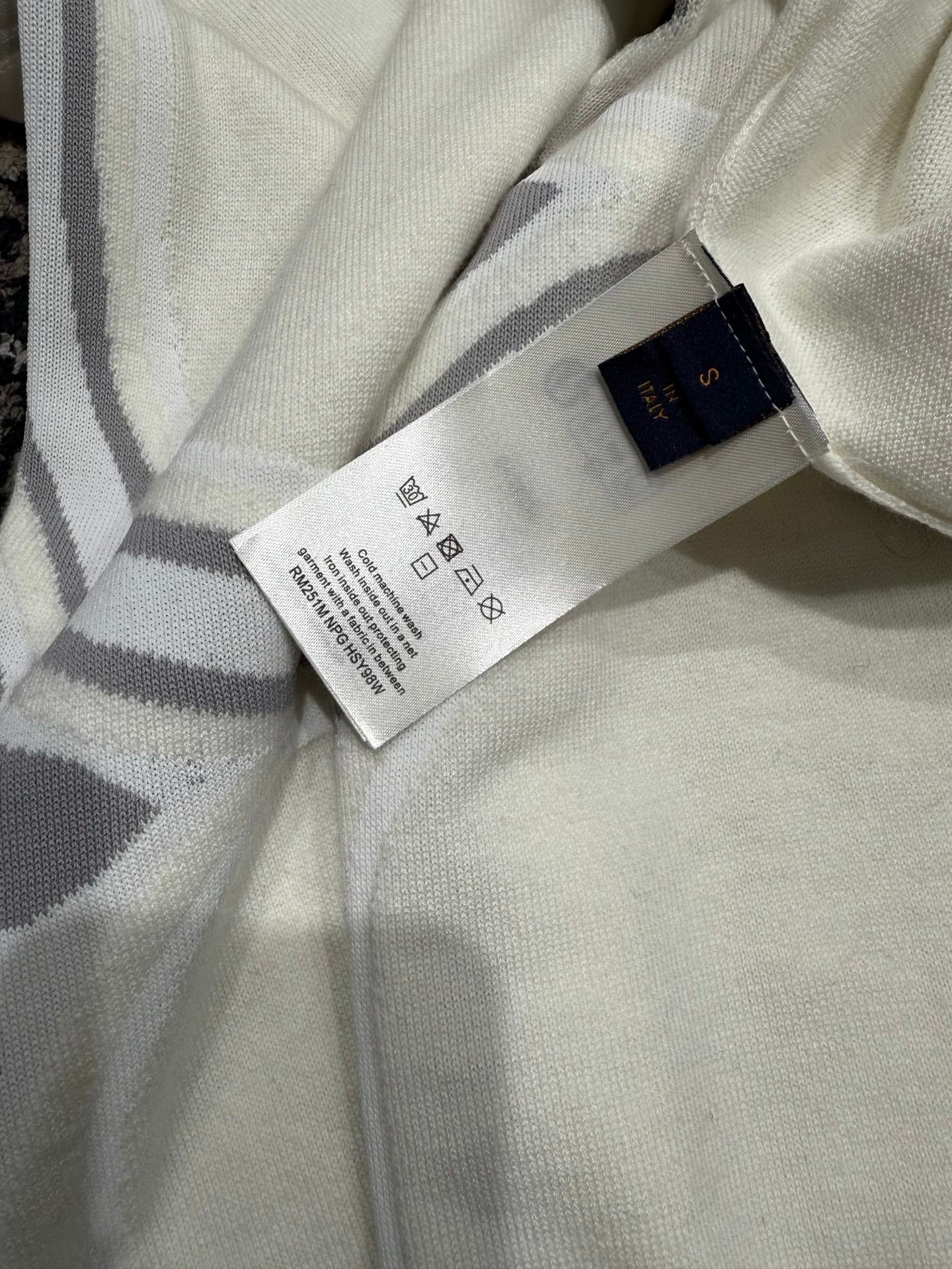 플로럴 니트티 (floral knit tee)