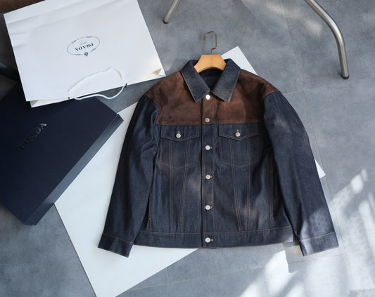 워시드 데님자켓 (Washed denim jacket)