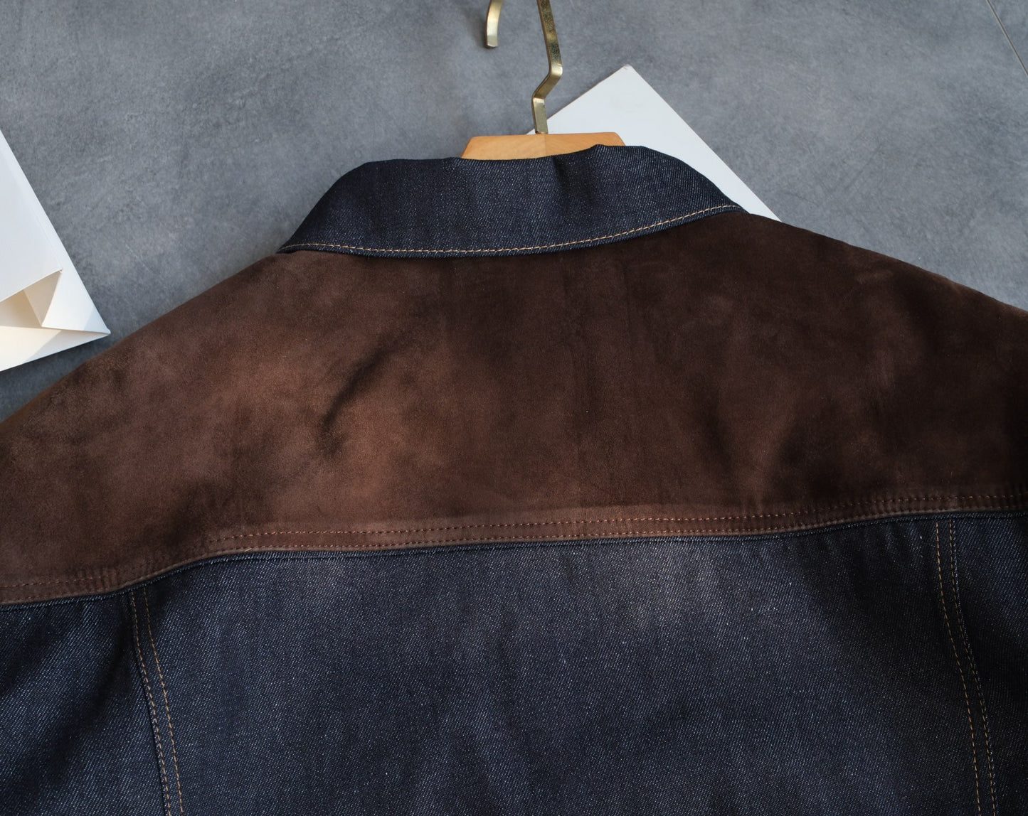 워시드 데님자켓 (Washed denim jacket)