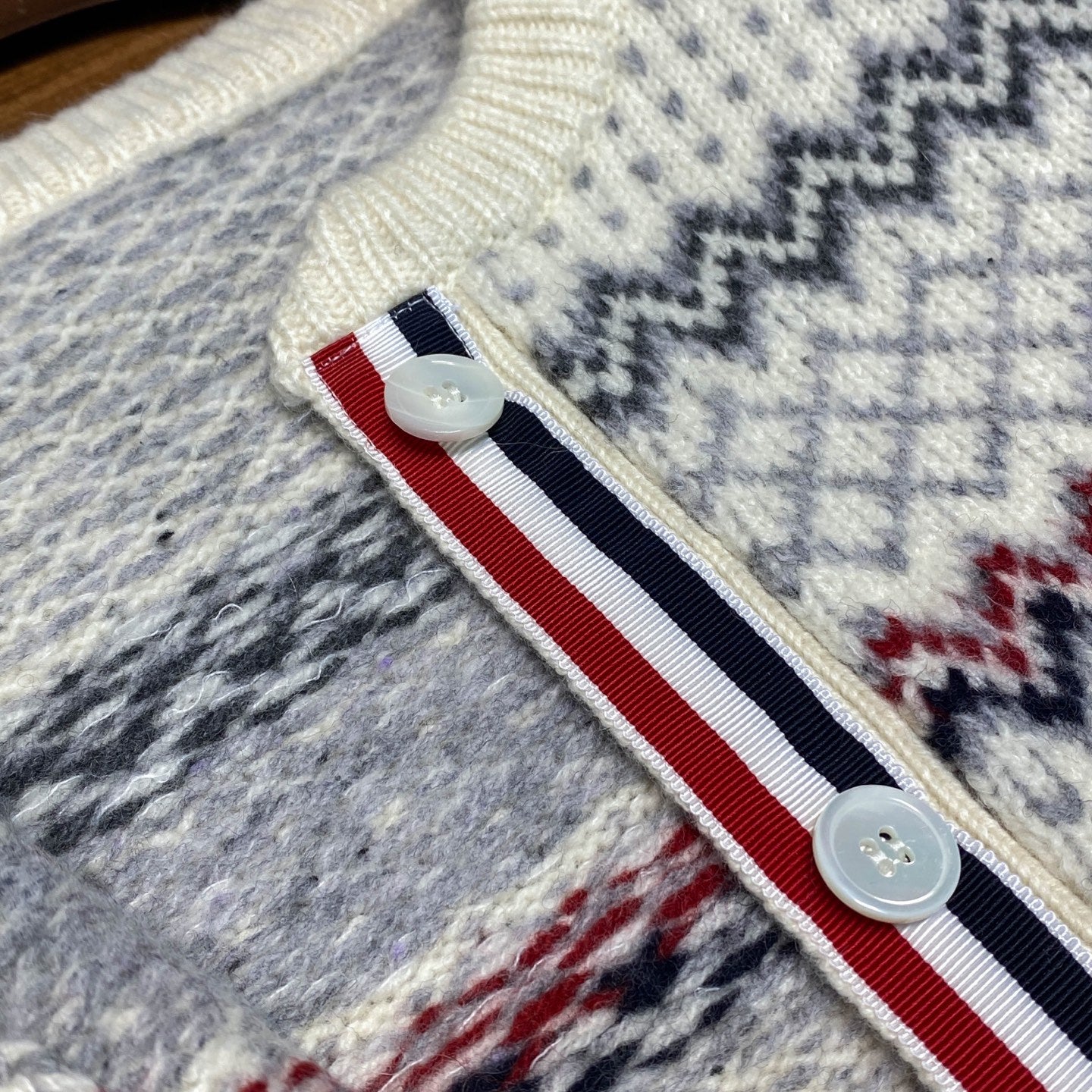 페어 아일 여성가디건 (Fair Isle Women's Cardigan)