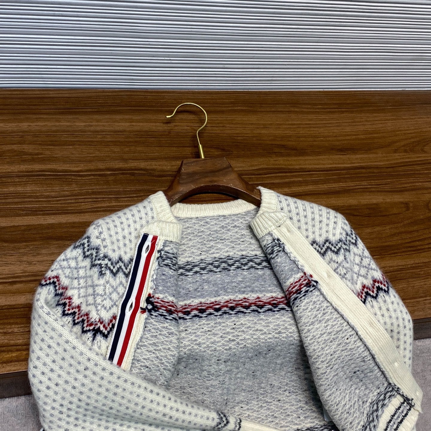 페어 아일 여성가디건 (Fair Isle Women's Cardigan)