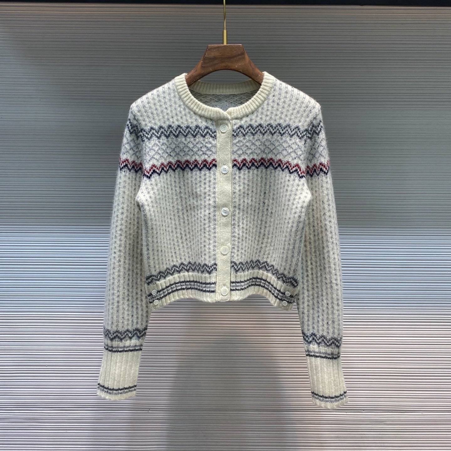 페어 아일 여성가디건 (Fair Isle Women's Cardigan)