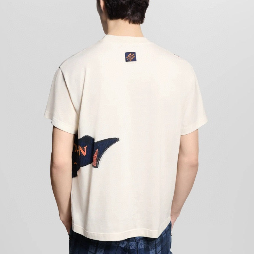 플래그 패턴 반팔티 (Flag pattern short sleeve t-shirt)