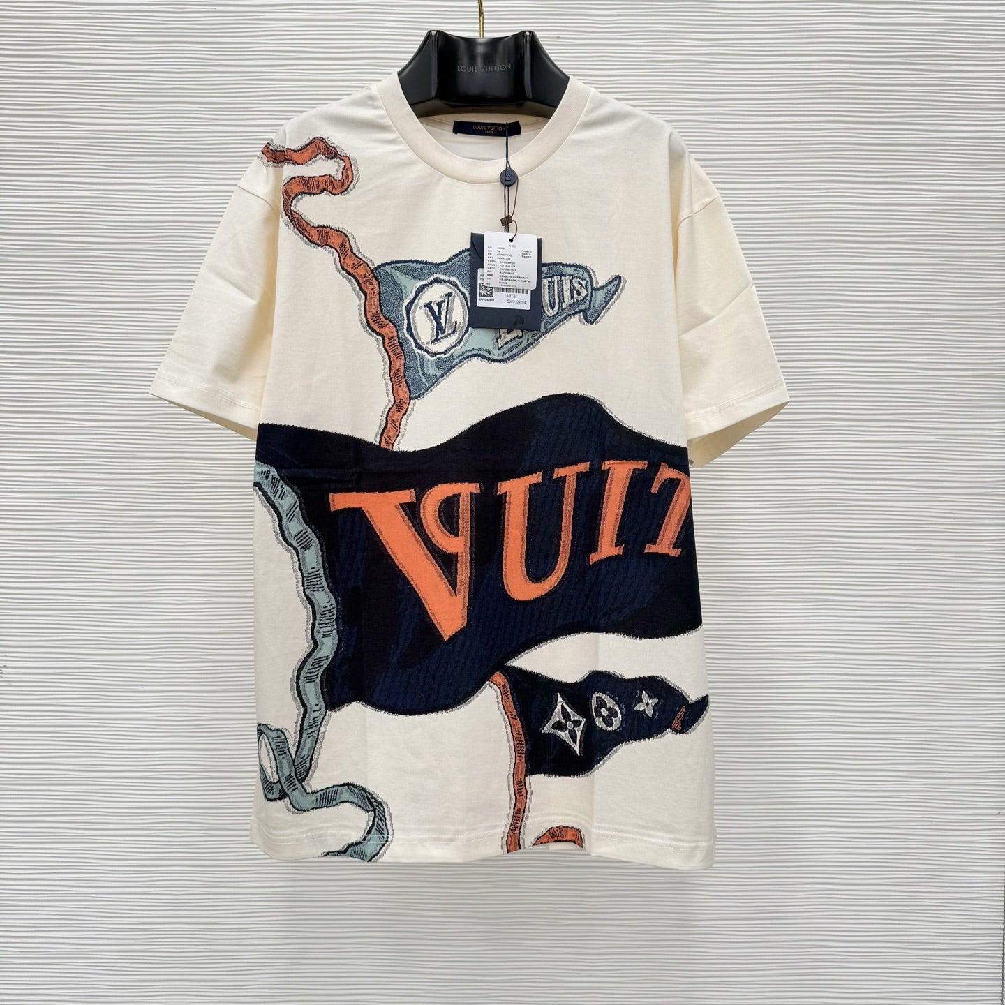 플래그 패턴 반팔티 (Flag pattern short sleeve t-shirt)
