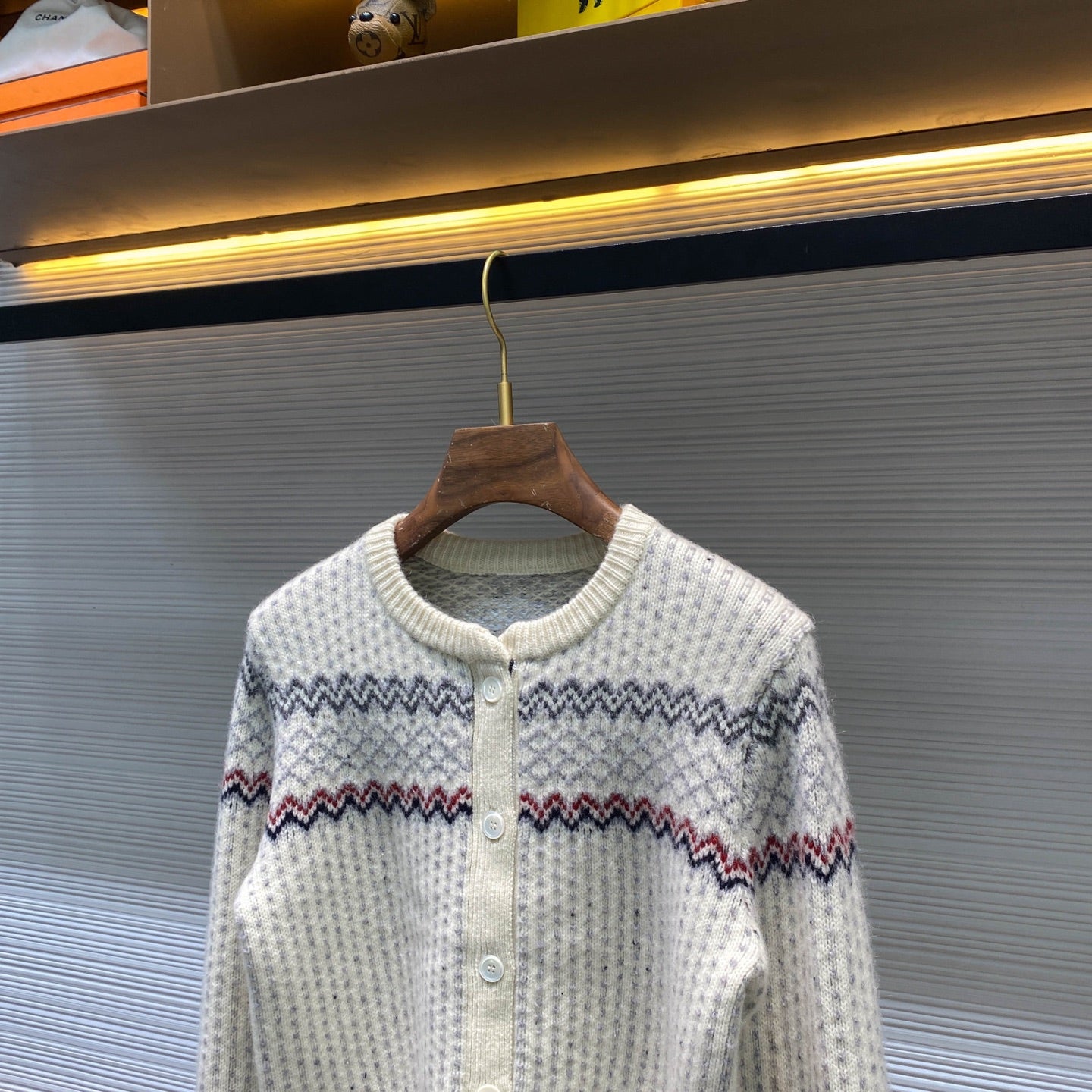 페어 아일 여성가디건 (Fair Isle Women's Cardigan)