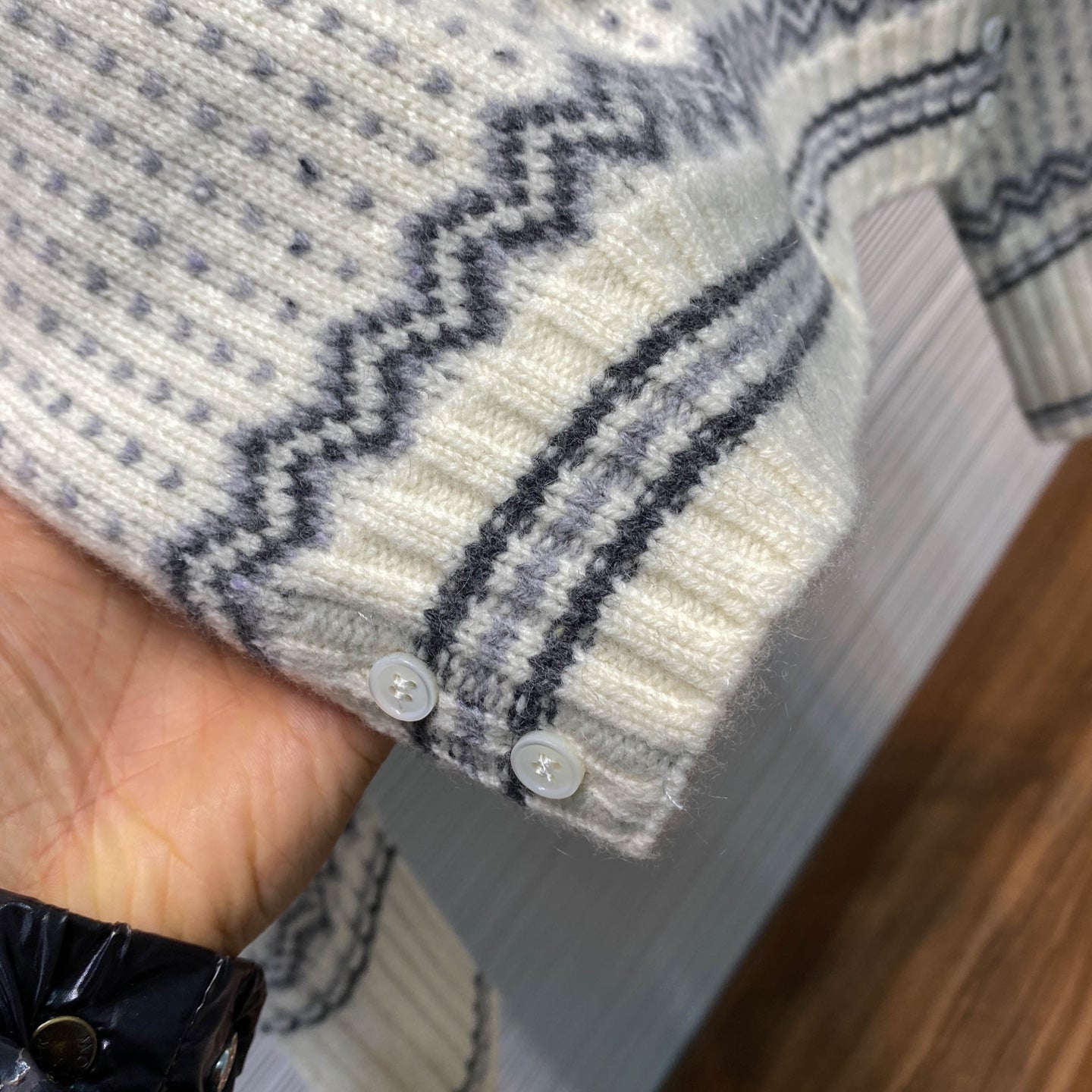 페어 아일 여성가디건 (Fair Isle Women's Cardigan)