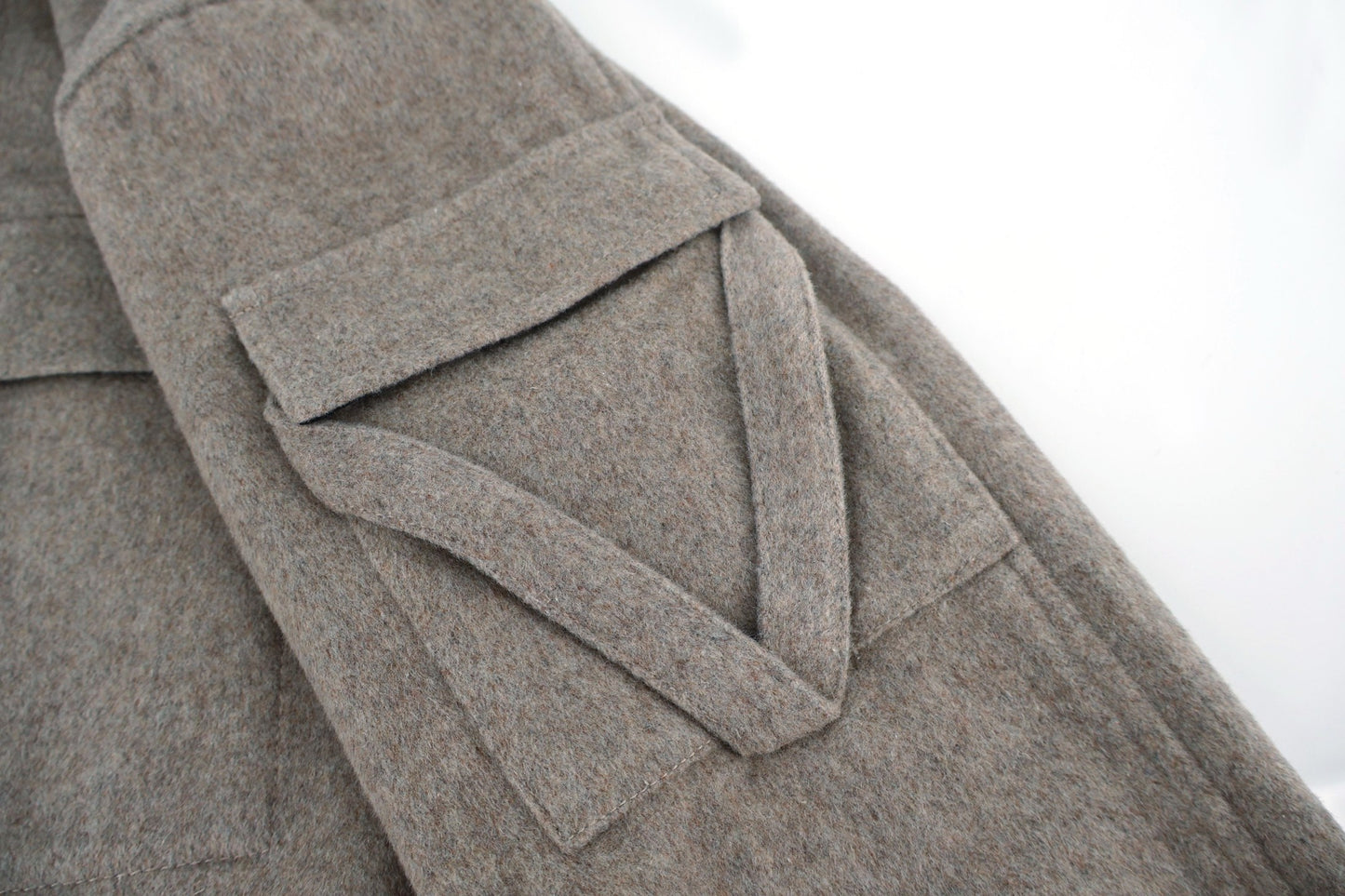 캐시미어 셔츠 재킷 (Cashmere shirt jacket)