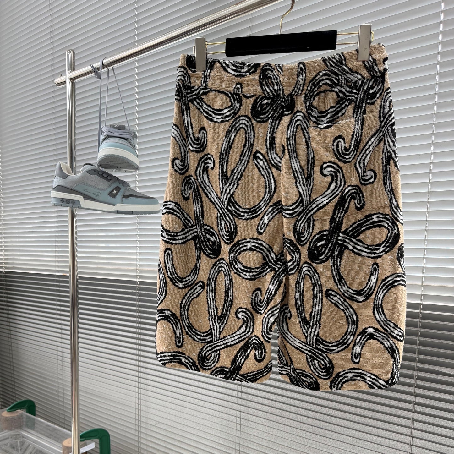 자카드 테리 셔츠셋업 (Jacquard Terry Shirt Set)