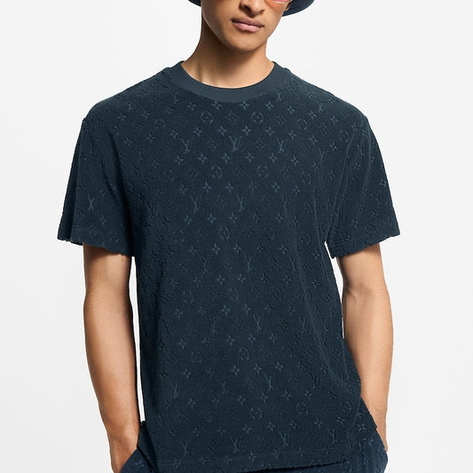 모노그램 엠보싱 티셔츠 (Monogram embossed t-shirt)