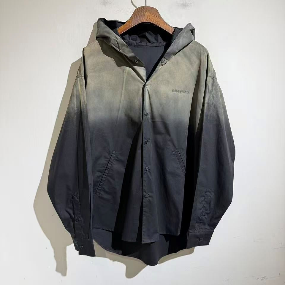 후드 셔츠 재킷 (Hooded shirt jacket)