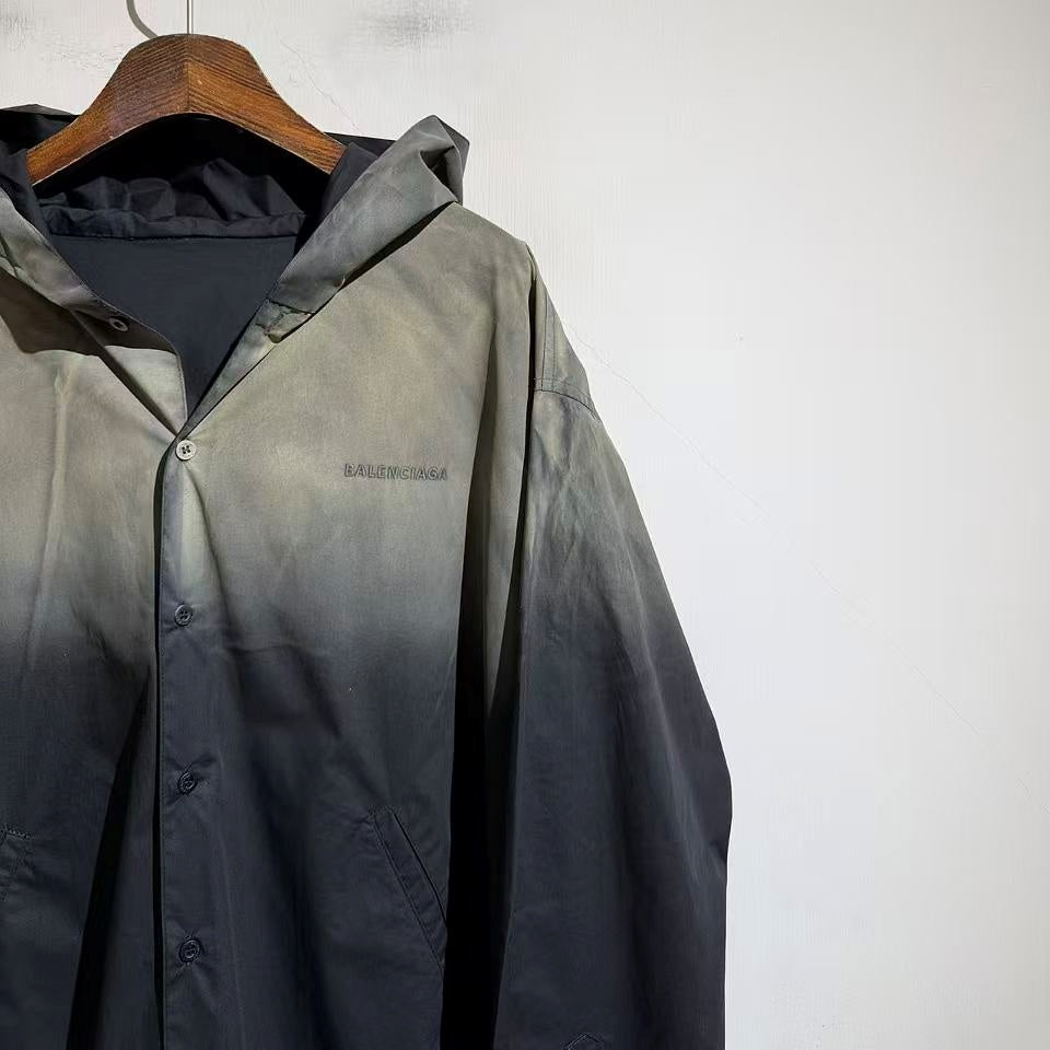 후드 셔츠 재킷 (Hooded shirt jacket)