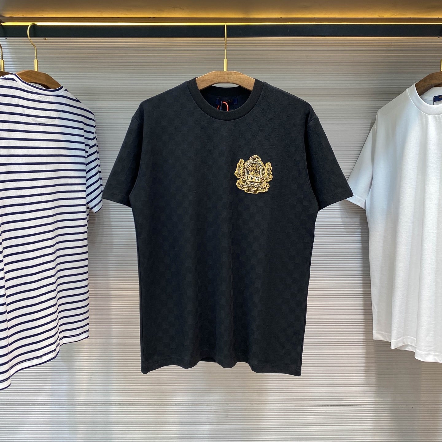 체커보드 반팔티 (Checkerboard short sleeve t-shirt)