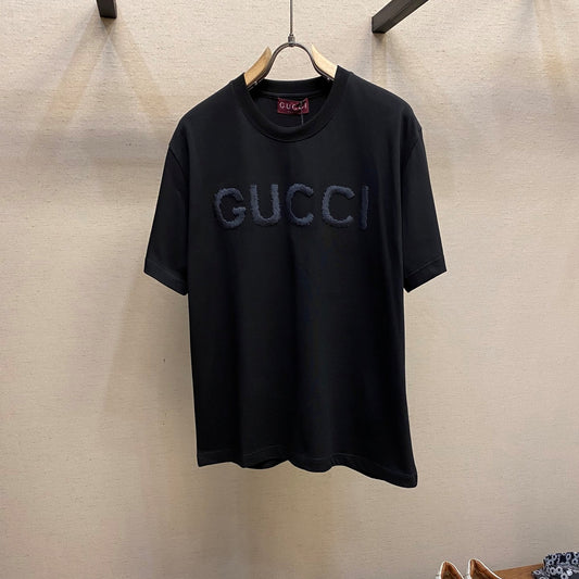 입체 자수 반팔티셔츠 (3D embroidery short sleeve t-shirt)