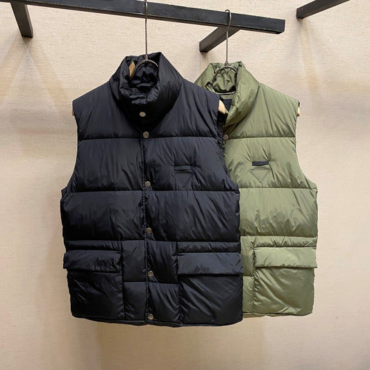 플랩포켓 패딩조끼 (Flap pocket padded vest)