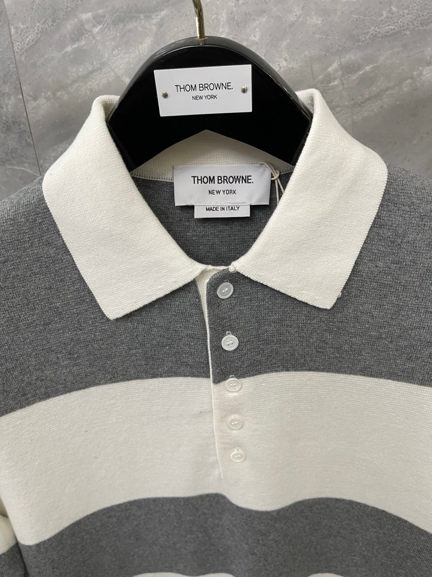 스트라이프 폴로 티셔츠 (striped polo t-shirt)