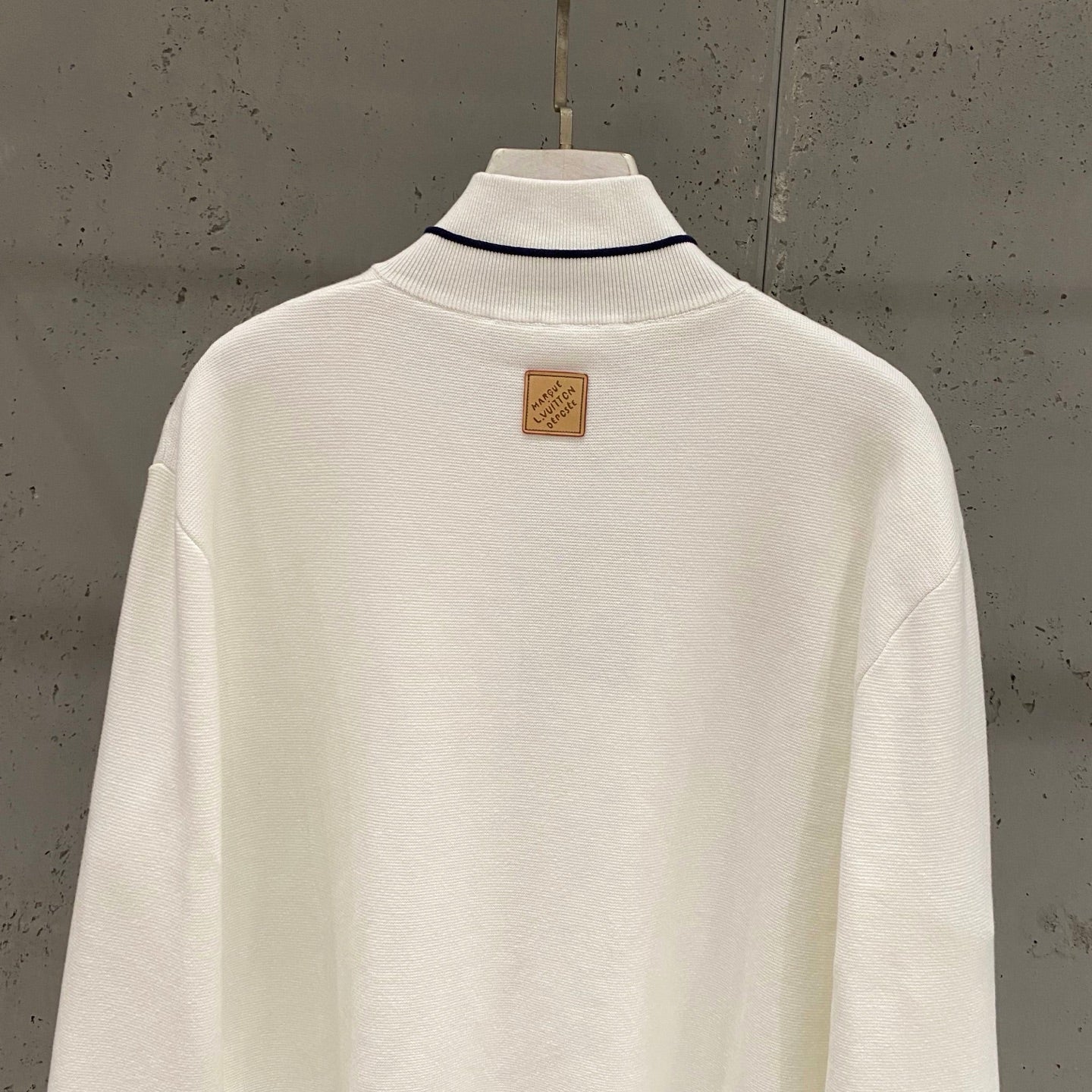 패널 코튼 집업가디건 (Paneled Cotton Zip-Up Cardigan)