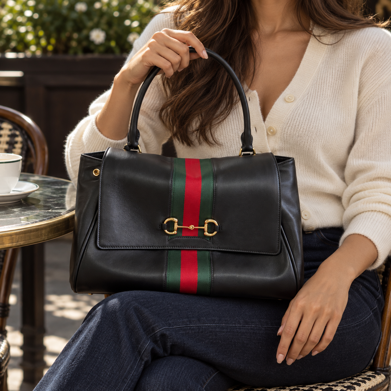 파파라초 탑 핸들백 (Paparazzo Top Handle Bag)