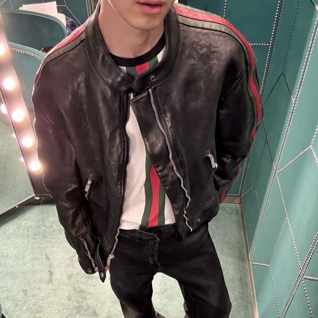홀스빗 가죽자켓 (Horsebit Leather Jacket)
