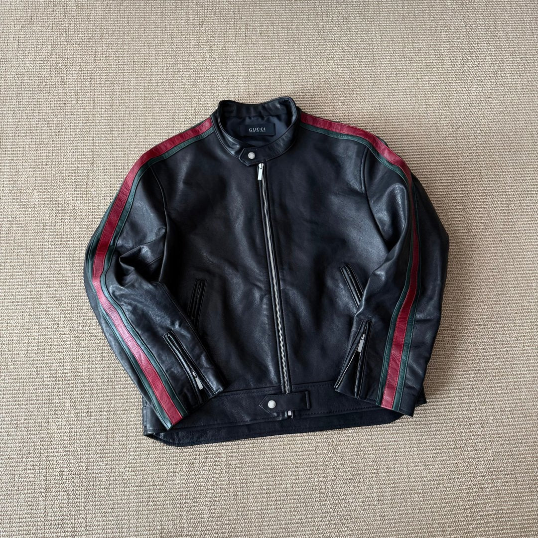 홀스빗 가죽자켓 (Horsebit Leather Jacket)
