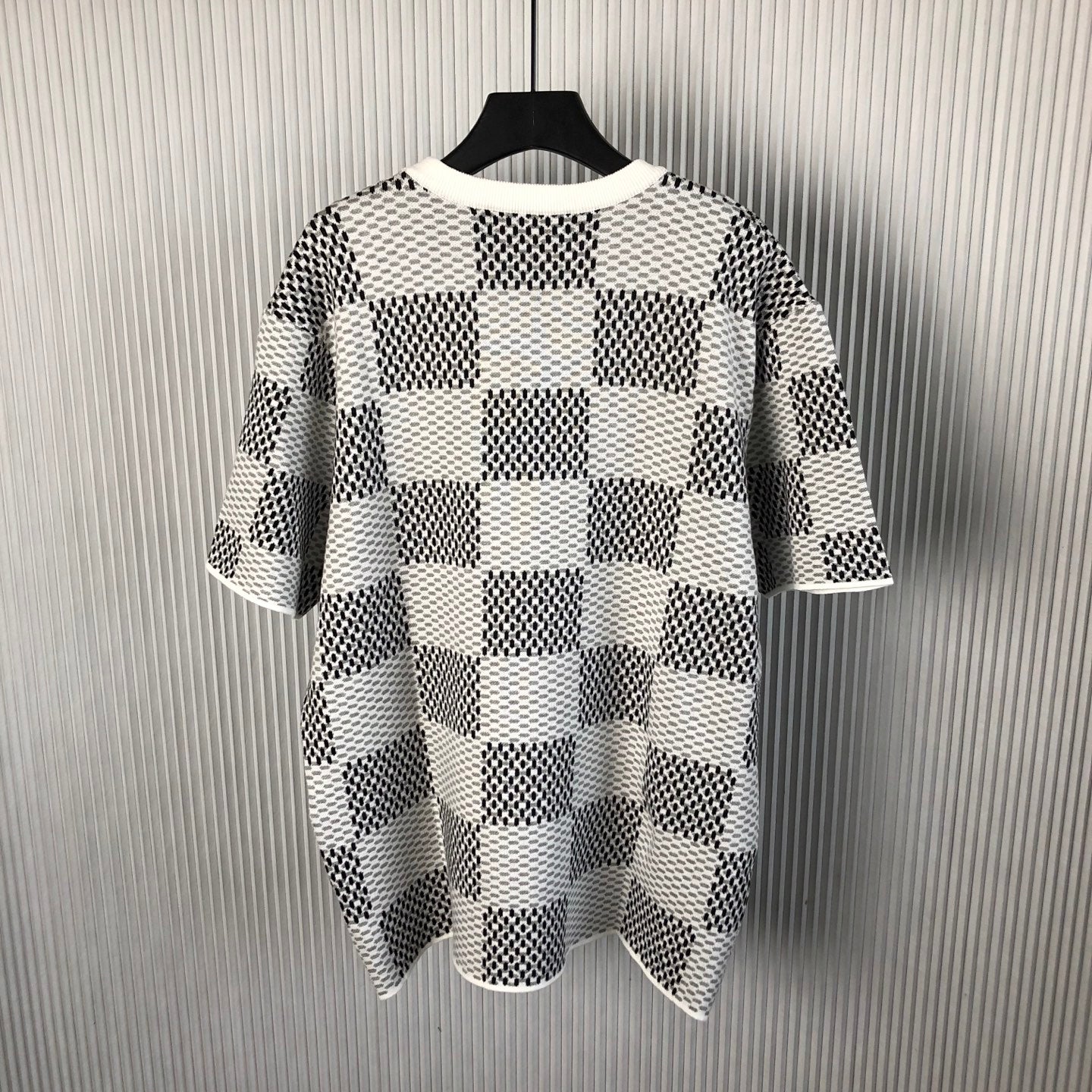 체커보드 반팔티셔츠 (Checkerboard short sleeve t-shirt)