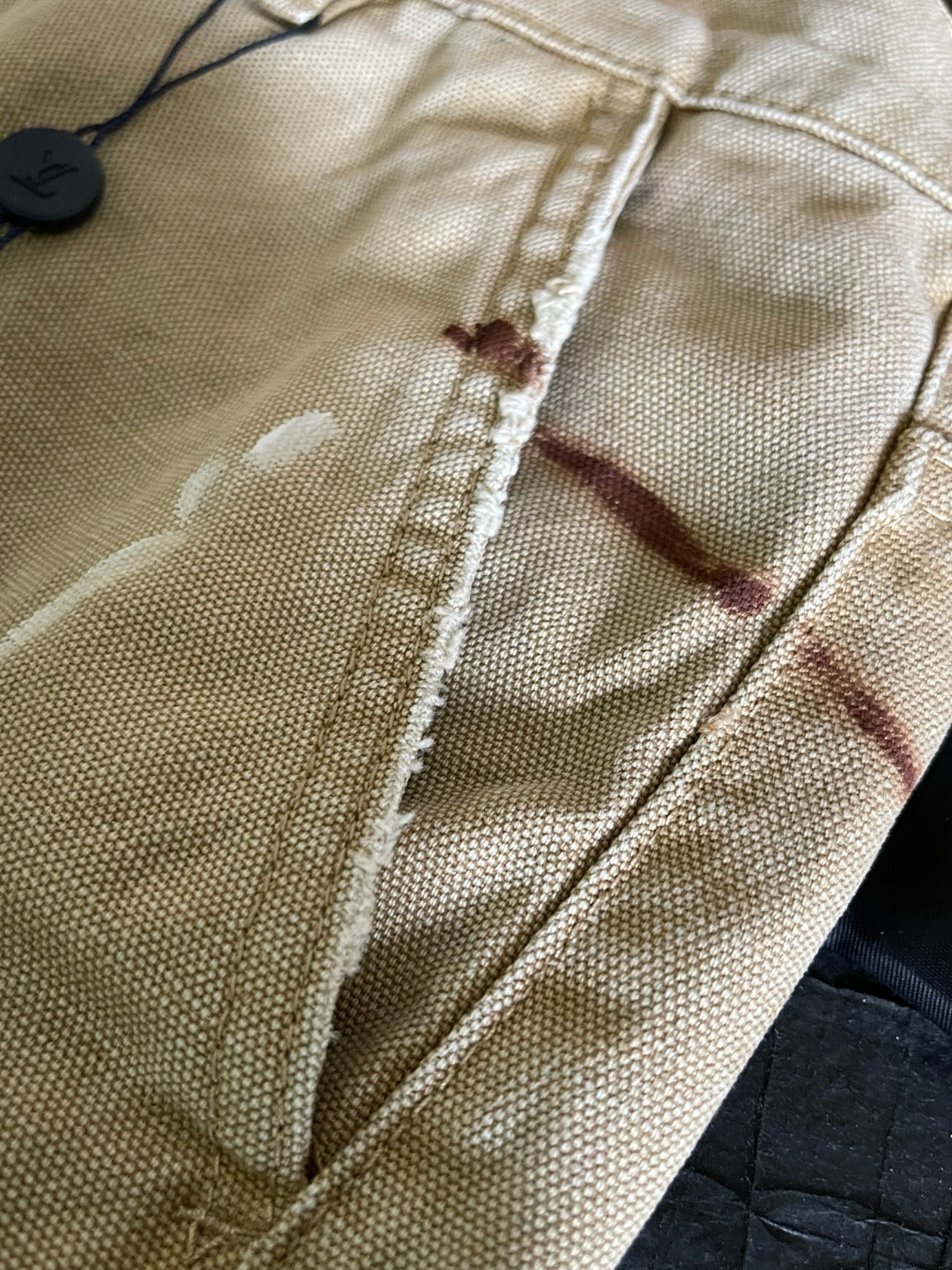 핸드페인팅 청바지 (Hand-painted jeans)