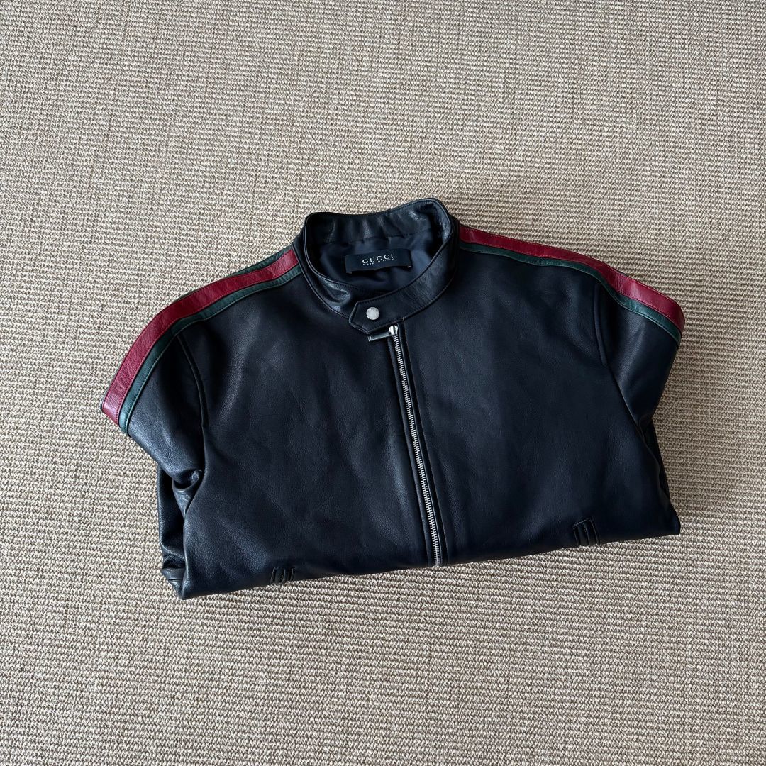 홀스빗 가죽자켓 (Horsebit Leather Jacket)