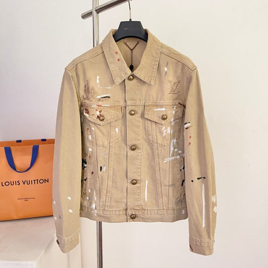 핸드페인팅 데님자켓 (Hand-painted Denim jacket)