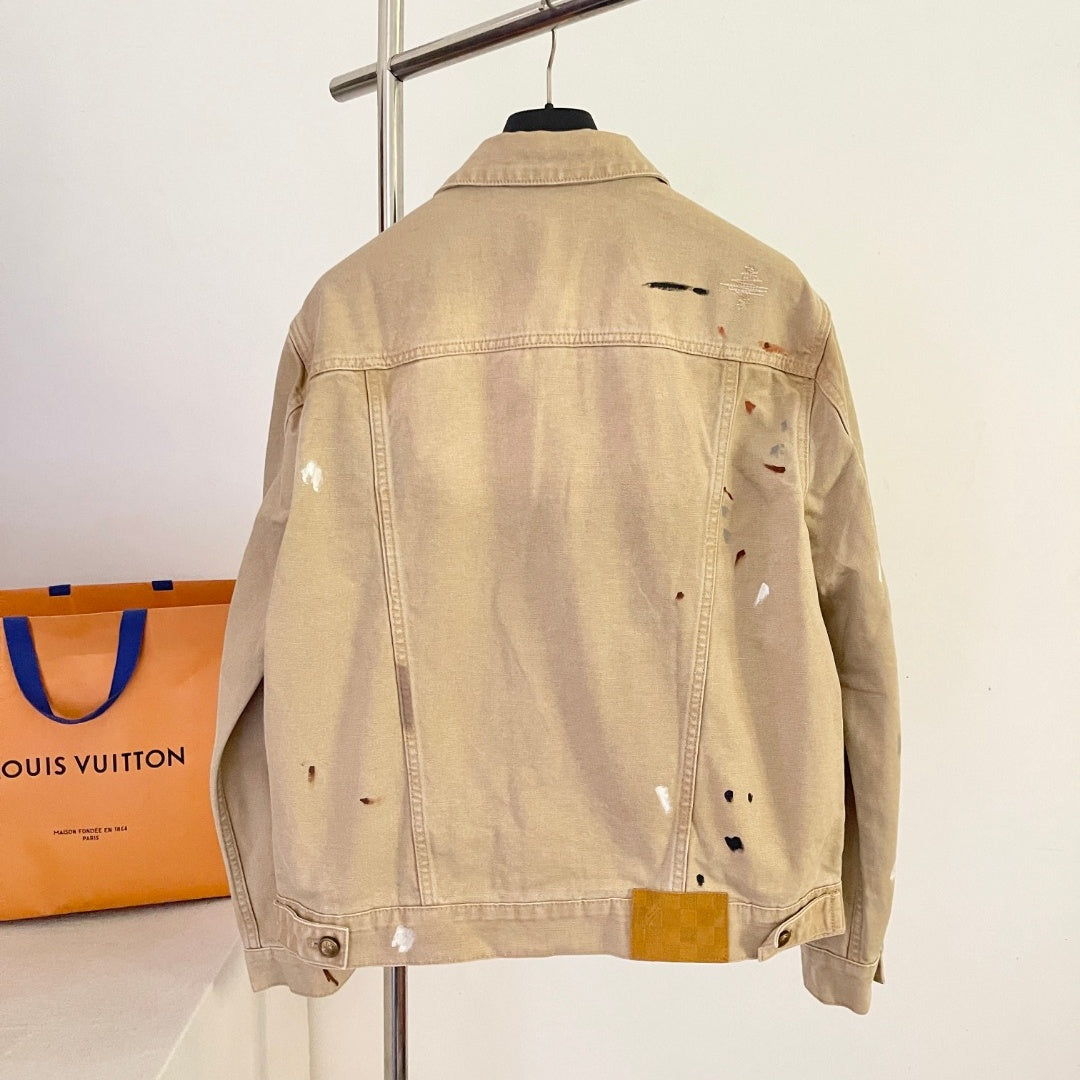 핸드페인팅 데님자켓 (Hand-painted Denim jacket)