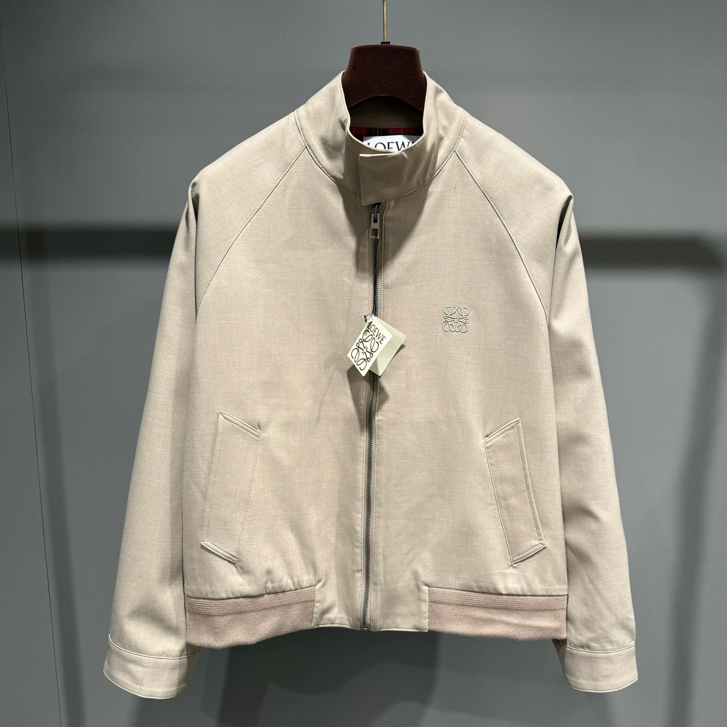 플레드 블루종 (plaid blouson)