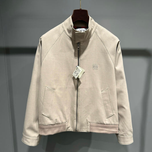 플레드 블루종 (plaid blouson)