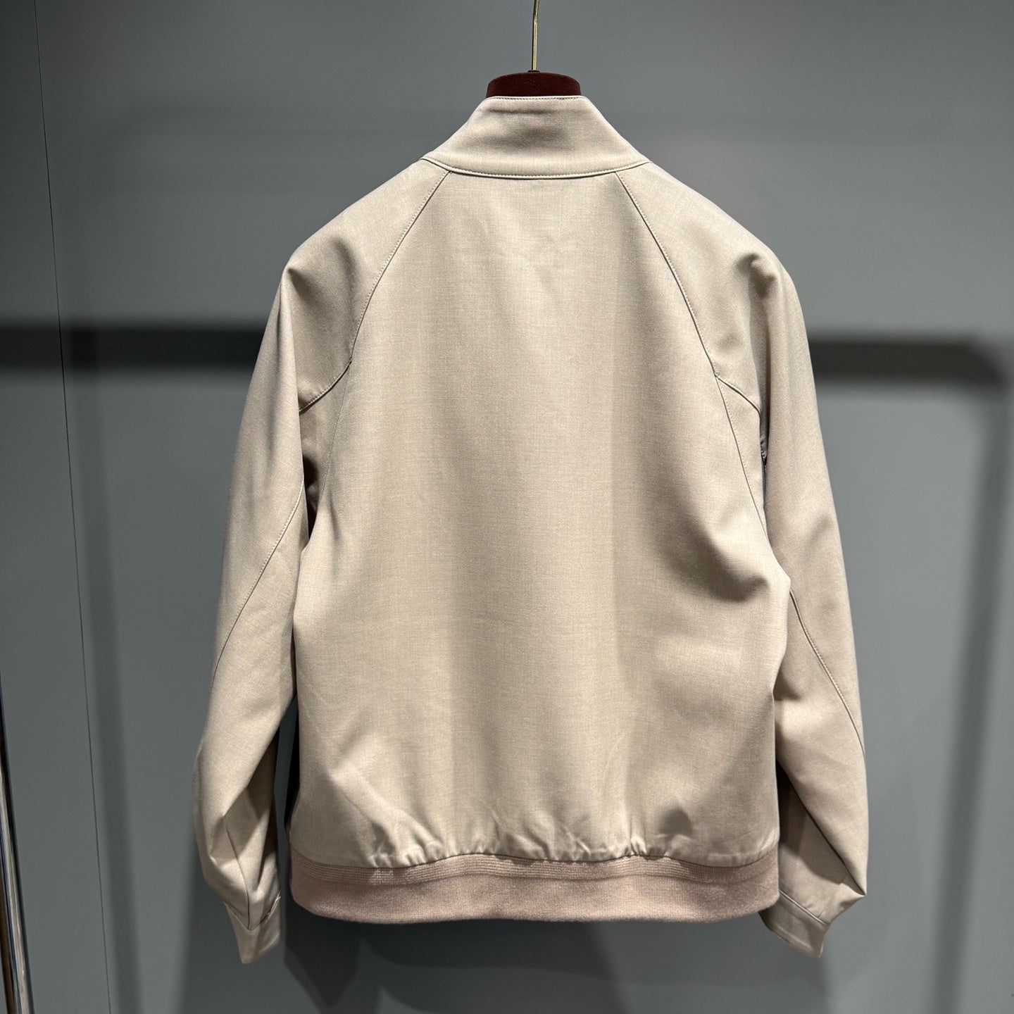 플레드 블루종 (plaid blouson)