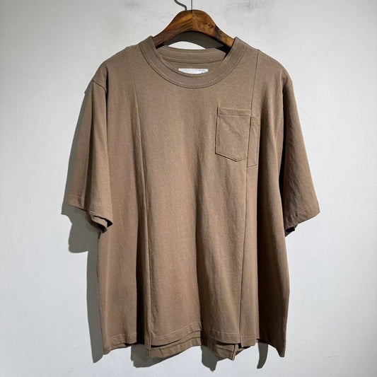 스티칭 커팅 티셔츠 (Stitching cutting t-shirt)