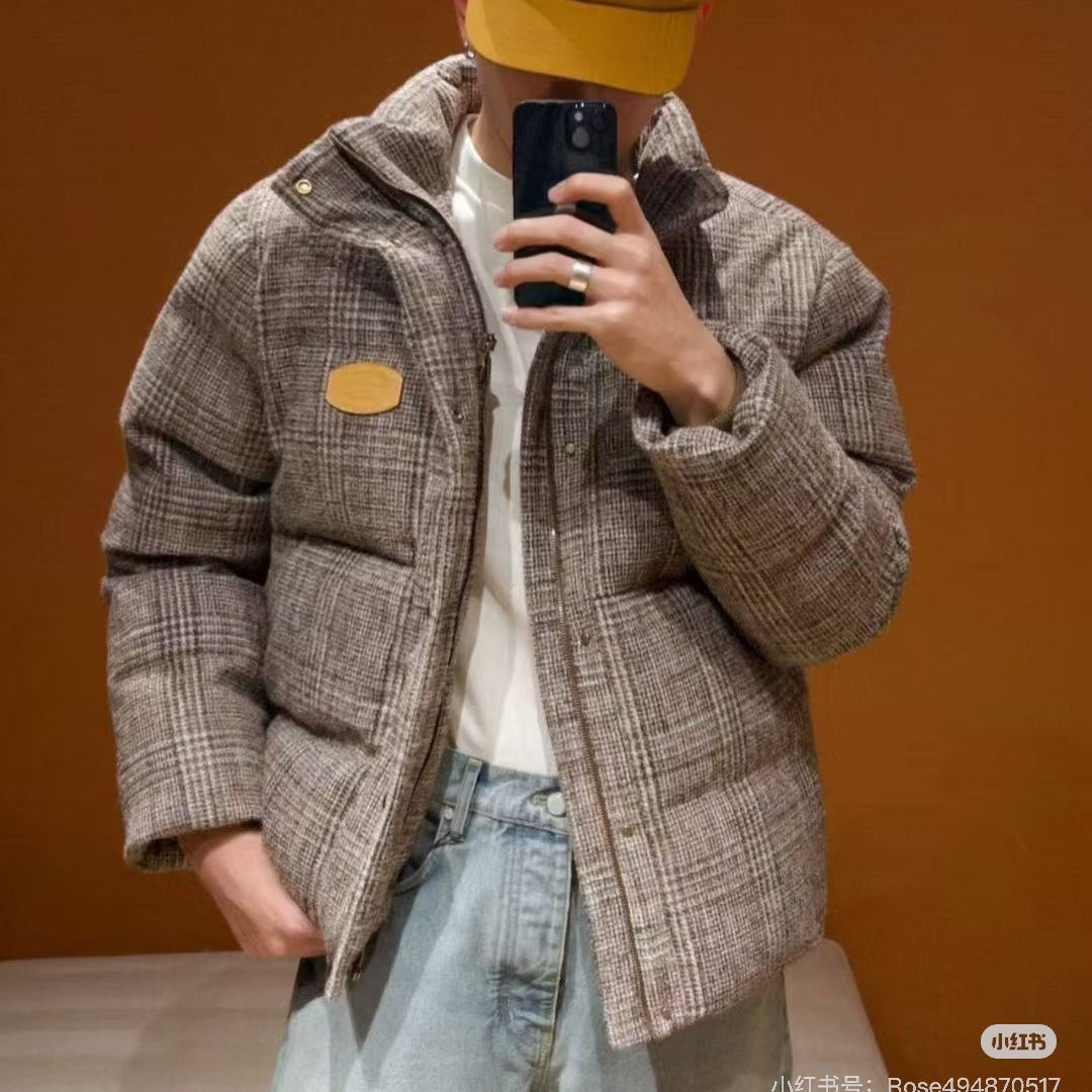 웨일스 체크 패딩 (Wales check padding)