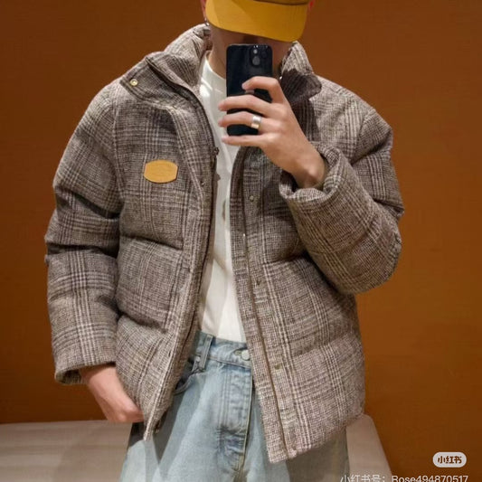 웨일스 체크 패딩 (Wales check padding)
