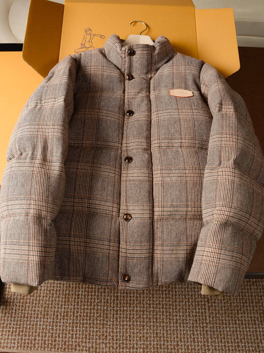 웨일스 체크 패딩 (Wales check padding)
